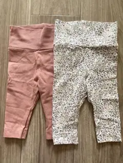 H&M ベビー オーガニックコットン パンツ 2-4m