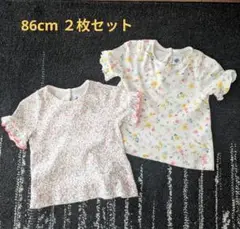 PETIT BATEAU プチバトー Tシャツ 86cm 24m