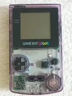 GAME BOY COLOR クリアパープル CGB-001 ゲームボーイカラー