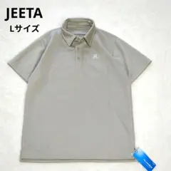 JEETA　ポロシャツ　ゴルフ　フィールドセンサー　汗処理性能　ベージュ　L
