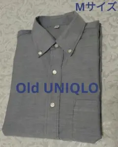 オールドユニクロ　UNIQLO 白タグ　半袖シャツ　メンズМサイズ