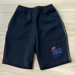 美品　黒 ハーフパンツ サイズ120 池谷幸雄体操クラブ