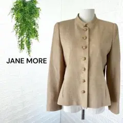 3633【JANE MORE】ノーカラージャケット 長袖 スーツ フォーマル M