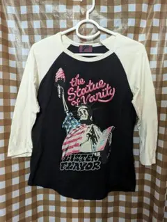 ★引越し処分セール★リッスンフレーバー 七分袖ラグランTシャツ