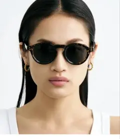 nuef eyewear サングラス　ブラウン