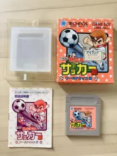 ゲームボーイ GB 熱血高校 サッカー部 箱説付き くにおくん テクノスジャパン