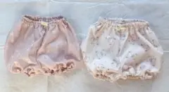クマ柄パンツ2点セット 約90cm