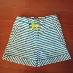 2つ選んで500円対象商品!! GU ストライプ ジーユー 半ズボン 130cm