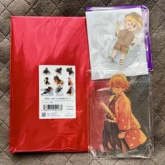 鬼滅の刃　我妻善逸　アクスタ2点セット