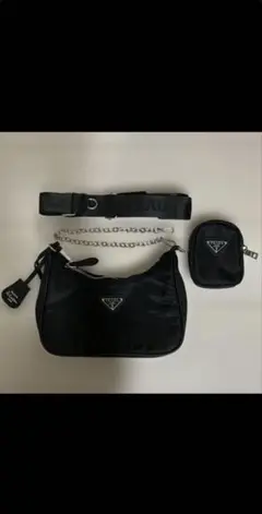 PRADA プラダ　ノベルティ　ブラック ショルダーバッグ