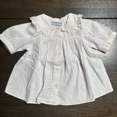 最終値下げ☀︎cadare フリル付きピンクシャツ