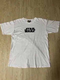 【スターウォーズ】EP3 プリントTシャツ Lサイズ ホワイト 映画公式グッズ