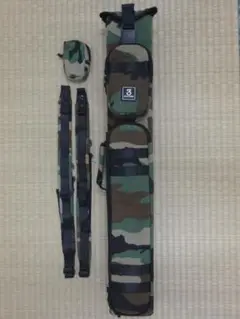 3seconds スリーセカンズ キューケース 3B5S 迷彩 カモフラ 廃版 スリーセカンズ キューケース ハード 3B5S ブラック×マルチカム