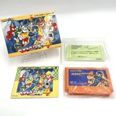 【動作確認済】箱・説明書付き　ロックマン4 ファミコン　ソフト