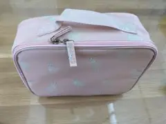化粧ポーチ メイクポーチ 大容量 ピンク　【未使用品】★お値下中