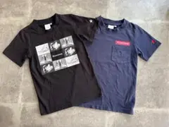 CONVERSE コンバース半袖Tシャツ130サイズ2枚セット ①