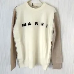 MARNI ロゴ ウールニット 新品 未使用 タグ付