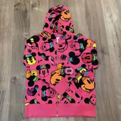 【匿名発送】ディズニー パーカー ミニー LL ランド シー 双子コーデ