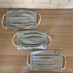 布マスク　女の子　給食セット　姉妹おそろい　小学生　中学生　高校生