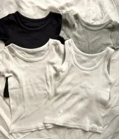 【美品】無印 80 肌着 4枚セット