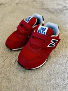 【試着のみ】new balance 996 キッズ レッド スニーカー 13cm