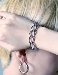 YArKA ヤーカ シルバー925 太チェーンブレスレット