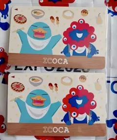万博　ICOCA イコカ　ミャクミャク　グッズ　2枚　セット