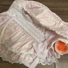 BABY うさみみボンネット ピンク