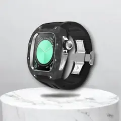 Applewatch Case Carbon Racing 時計 46