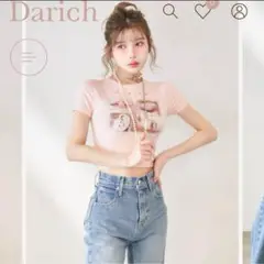 darich ダーリッチ　レディフォトコンパクトTシャツ　トップス