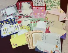 【匿名配送】人気作家 レターセット13種 詰め合わせ 紙モノ便箋セット