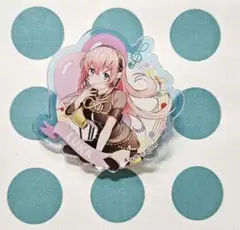 初音ミク×よみうりランド 2019 巡音ルカ アクリル バッジ 初めての出会い
