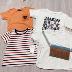 【まとめ売り】新品未使用あり　Tシャツ 4枚セット　110センチ