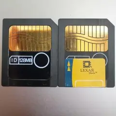 オリンパス 日本製 128MB スマートメディア 2個セット