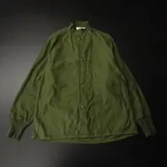 70s US ARMY ケミカルプロクティブ ライナーシャツ OG-107 人気