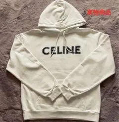 CELINE ❣️スタッズ付き ルーズフーディ / コットンフリース