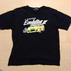 ランエボ III Tシャツ ブラック　ランサーエボリューション
