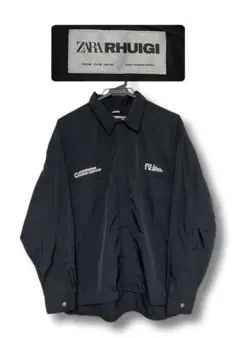 【希少品】ZARA × RHUIGI コーチジャケット ナイロンシャツ レア