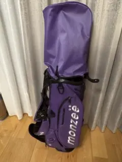【限定値下げ中】モンジー×ベゼル　キャディーバック　パープル　希少 ベゼル 8730120 エーピーエックス スタッフ ラベンダー カート型