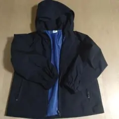 devirock ナイロンパーカー　黒　１３０サイズ