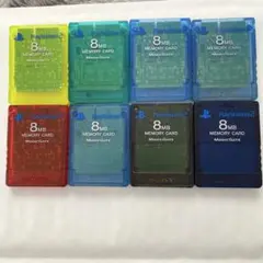 PlayStation 2 メモリーカード 8MB 8個