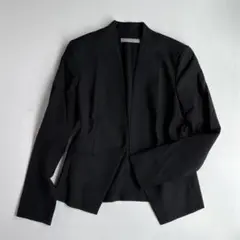 美品✨セオリーリュクス　ノーカラージャケット　エグゼクティブ ブラック S