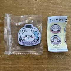 ちいかわ×くら寿司　マグネットシート2個セット　モモンガ&労働の鎧さん