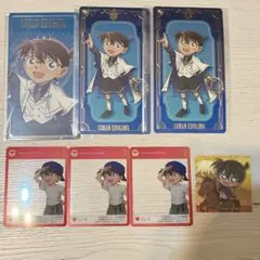 江戸川コナン 箔押しタロット風カード 東急ハンズ ステッカー アニメイトフェア