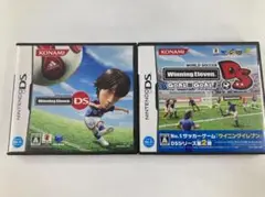 DS ワールドサッカー ウイニングイレブン 2本セット 箱・説明書付き