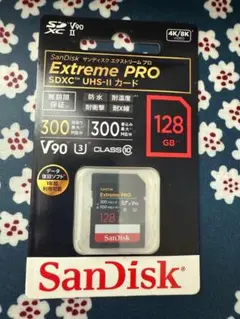 サンディスク ExtremePRO300 SDカード128GB