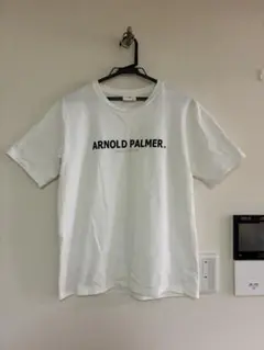 値引　アーノルドパーマー　Tシャツ サイズL ホワイト メンズ