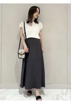 トゥモローランド リネンブレンドセルロース マーメイドスカート