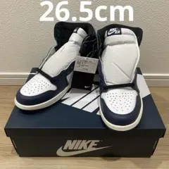 新品 国内正規 ナイキ ジョーダン ミッドナイトネイビー 26.5