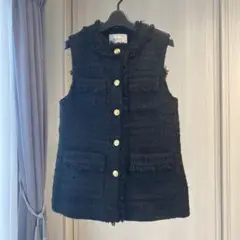 【極美品】アルページュストーリー Arpage story ツイードジレ